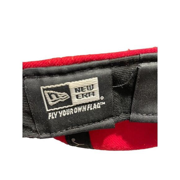 Los Angeles Angels New Era 59Fifty Men's Red Fitted Baseball Hat Size 7 - Picture 9 of 10